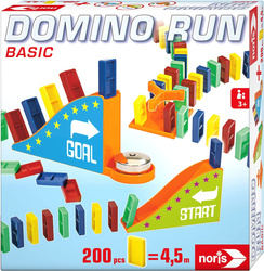 Noris Zestaw Domino Run Basic  200 kamieni i rampa